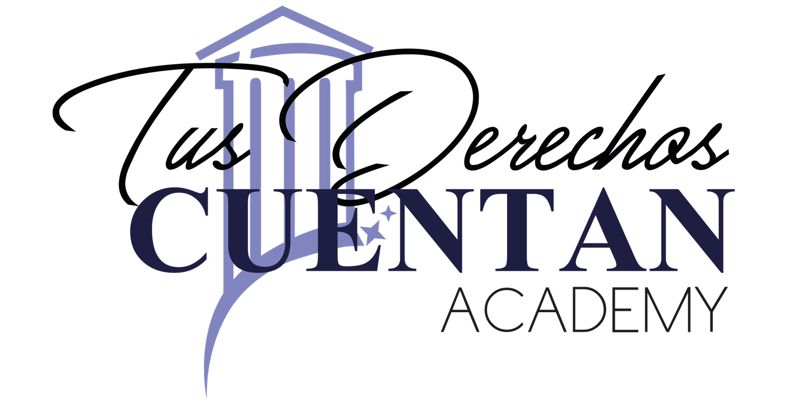 Tus Derechos Cuentan Academy · Logo oficial